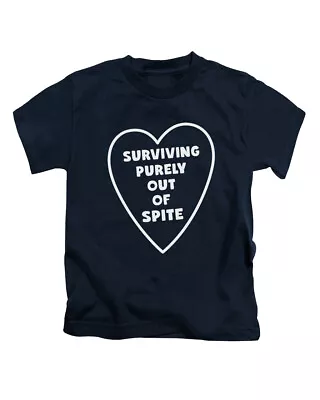 Buy Surviving Purely Out Of Spite Funny Adults T-Shirt Ladies Mens Tee Top • 9.95£