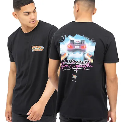 Buy Back To The Future Mens T-shirt Flux Capacitor Black S-XXL Official • 13.99£