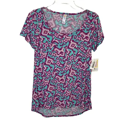 Buy Lularoe Shirt 2XS XXS Womens Classic T Ladies Top Stretch Short Sleeve (1349) • 14.39£