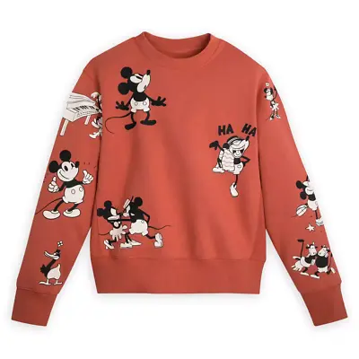 Buy Disney Store Mickey Mouse Sweatshirt - Orange - XS - BNWT • 29.99£