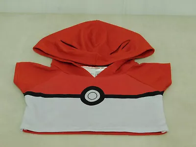 Buy Build A Bear Pokemon Clothes Pokeball Red/White Hoodie (1) • 8.99£