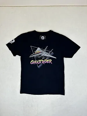 Buy Zero Foxtrot Mens Crew Neck T Shirt - Size M - Ghostrider Fighter Jet *READ* • 17.52£