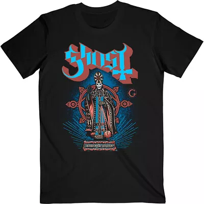 Buy Ghost Habemus Papam Black T-Shirt OFFICIAL • 16.39£