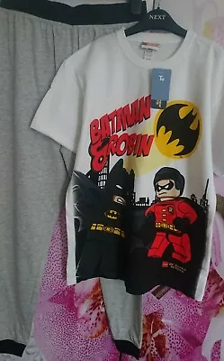 Buy New Lego Batman Boy Pyjama Set 11/12 Yrs  • 9.99£