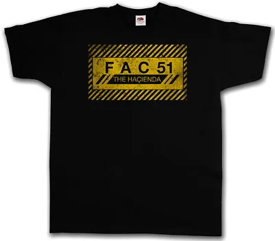 Buy FAC 51 THE HACIENDA I T-SHIRT - Fac51 Club Factory Records Joy Division T-Shirt • 21.54£