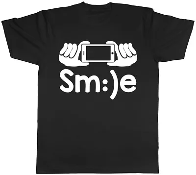 Buy Smile Selfie Mens Womens Ladies Unisex T-Shirt • 8.99£