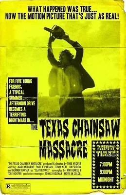 Buy Texas Chainsaw Massacre B Unofficial To Order White Gildan T Shirt S To 3 Xl DTG • 16£