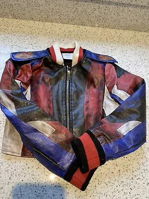Buy DISNEY STORE Descendants Evie Faux Leather Coat Girl's Age 5/6 Years Jacket • 43.50£