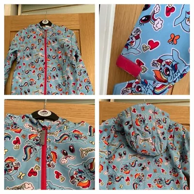 Buy MY LITTLE PONY Girls Fleece Lined Jacket Only Ages 2/3 Left Brand New • 5.99£