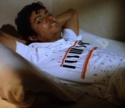 Buy Michael Jackson Beat It Keyboard T Shirt Retro 80s Pop Music Thriller Size XL • 5.99£