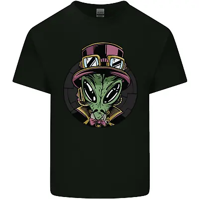 Buy Steampunk Alien Mens Cotton T-Shirt Tee Top • 10.99£