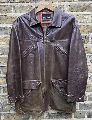 Buy VINTAGE 1950's British  Leather Jacket Size 40  • 50£