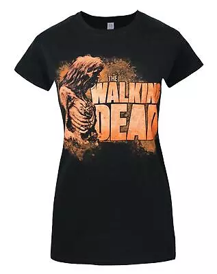 Buy The Walking Dead Black Short Sleeved T-Shirt (Womens) • 14.99£
