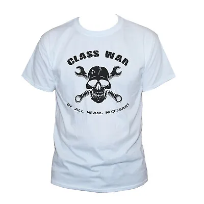 Buy Class War Anarchist Punk T-shirt Political Protest Unisex Short Sleeve  • 13.90£