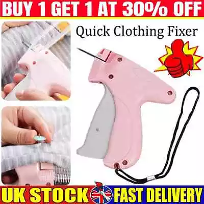 Buy Quick Clothing Fixer Machine Mini Stichy Micro Stitch Gun Button Garment Sewing. • 6.32£