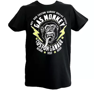 Buy Gas Monkey Garage Fast N Loud Official Mens T Shirt Black Short Sleeve Size S • 14.99£