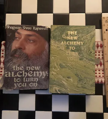 Buy New Alchemy To Turn You On Bhagwan Rajneesh OSHO 1st Silk Cloth Hc Green 1978 • 26.97£