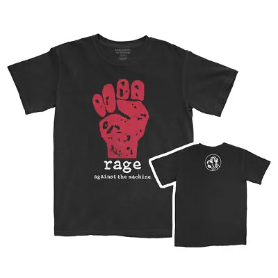 Buy Rage Against The Machine T-Shirt Red Fist RATM Official Band Black New • 15.95£
