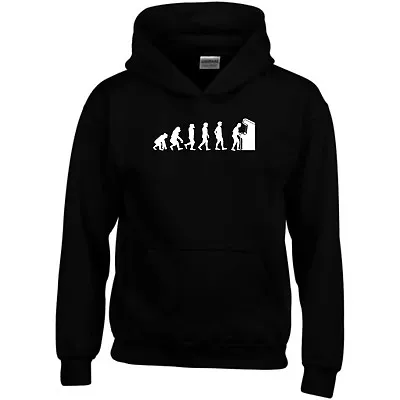 Buy Human Evolution Hoodie Funny Video Games Xbox PS4 PC Gamer Gift Sweatshirt Top • 19.99£