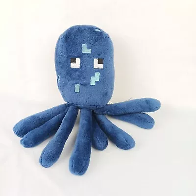 Buy Minecraft Overworld Blue Squid 7 Inch Plush Doll Video Game Merch Mojang • 9.40£