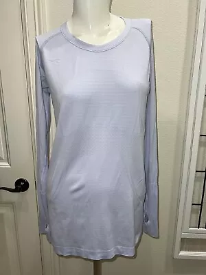 Buy Women’s Lululemon Swiftly Tech Long Sleeve Shirt Size 10 • 15.74£