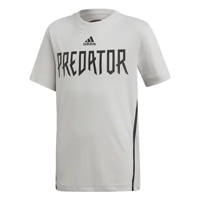 Buy Adidas Boy's Predator T-Shirt Training Running Athletic Sport Gym Fashion DV1332 • 10.07£