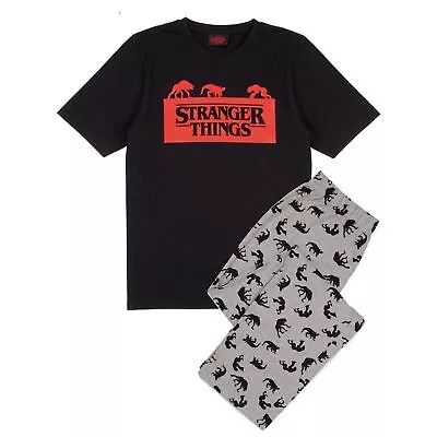 Buy Stranger Things Mens Long Pyjama Set NS6036 • 22.77£