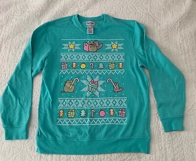 Buy Pusheen  Christmas Sweat Shirt  Medium  Good Condition  Sweatshirt • 28.82£
