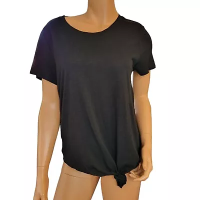 Buy Social Standard By Sanctuary Top Womens Large One And Only Tee Front Tie Knot • 10.66£