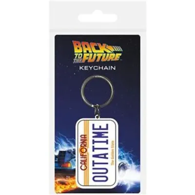 Buy Impact Merch. Keyring: Back To The Future - License Plate Rubber Keychain • 4.40£