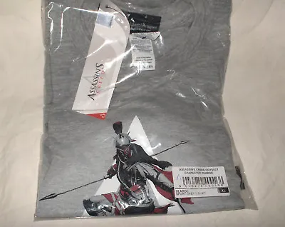 Buy Assassins Creed  T-Shirt Odyssey Characters Charge  Gr. XL  Grau Neu,OVP,Lizenz  • 25.90£