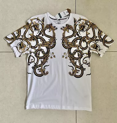 Buy NEXT Mens White T Shirt SIZE MEDIUM Printed Snake BNWT Cotton Reptile Print • 2.99£