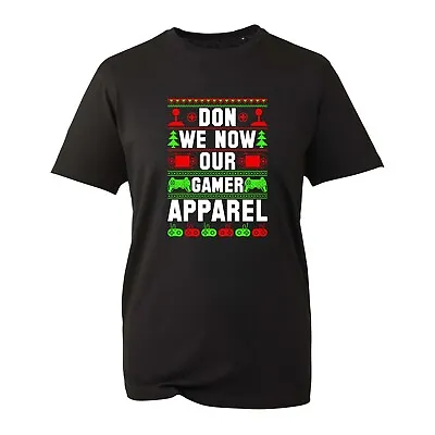 Buy Don We Now Our Gamer Apparel Christmas T-Shirt, Funny Ugly Merry Xmas Unisex Top • 10.99£