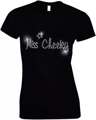 Buy MISS Cheeky Crystal T Shirt - Hen Night Party - 60s 70s 80s 90s All Size • 9.99£
