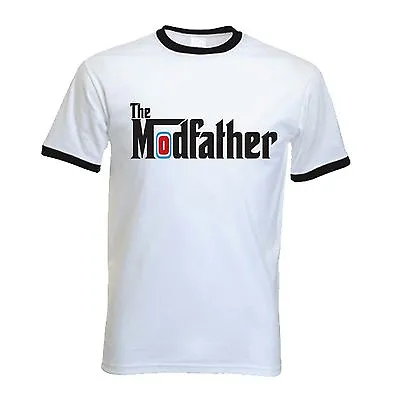 Buy THE MODFATHER T-SHIRT - Mod Mods Britpop Paul Weller The Who Jam - Colour Choice • 12.95£