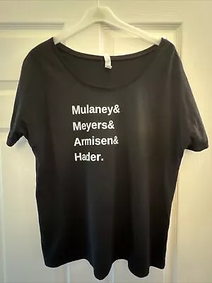 Buy Women’s Medium SNL Saturday Night Live Bill Hader Seth Meyers Scoop Neck T-Shirt • 12£