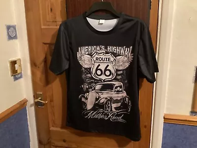 Buy Mens Route 66 T-Shirt Size S • 8.99£