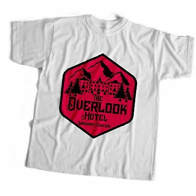 Buy The Shining T-Shirt Overlook Hotel Tee Ghost Horror Halloween Retro Film Movie • 6.99£