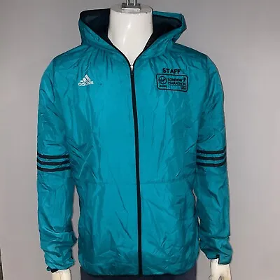 Buy Rare Adidas Climaproof Jacket  London Marathon Staff 2016 Size Medium • 20£