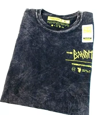 Buy Twenty One Pilots Mens Small  Bandito Tour Black / Gray T-Shirt 21 Pilots Tee  • 8.53£