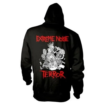 Buy Extreme Noise Terror In It For Life Pullover Hoodie New & Official Merchandise • 24.99£