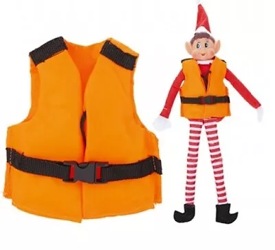 Buy Elf Life Jacket Hi-Viz Prop GAMES ACCESSORIES Props Joke Christmas Decoration • 3.99£