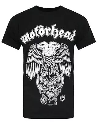 Buy Motorhead Black Short Sleeved T-Shirt (Mens) • 19.99£