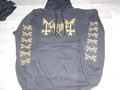 Buy Mayhem Morbid Hoodie Sweatshirt Ltd 11 True Norwegian Black Metal Gorgoroth VoN • 153.63£
