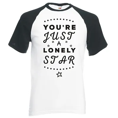 Buy You Me At Six  You're Just A Lonely Star  Unisex, Raglan Baseball T-shirt • 14.99£