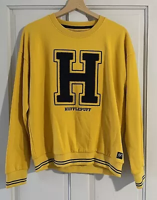 Buy M&S Harry Potter Hufflepuff Yellow Jumper Size 13-14 Years • 10£