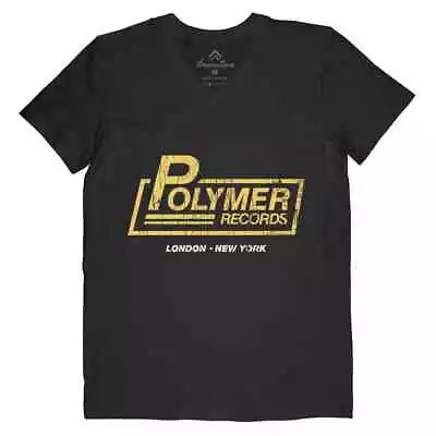 Buy Polymer T-Shirt Music Vinyl Records Retro Vintage Rock Guitar Shop Label D302 • 13.99£