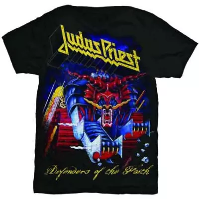 Buy Judas Priest 'Defenders Of The Faith' Black T Shirt - NEW • 15.49£