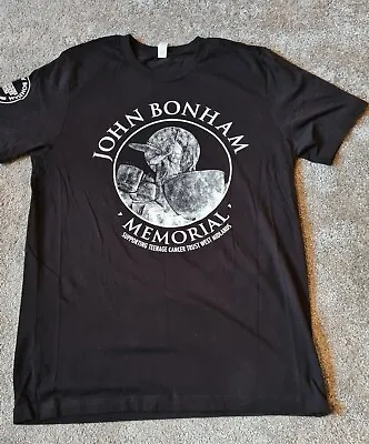 Buy John Bonham Memorial T Shirt Led Zeppelin • 15£