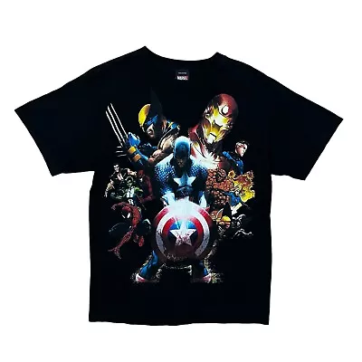 Buy MARVEL MAD ENGINE T Shirt Black Mens Comic Book Graphic Iron Man Medium  • 24.95£
